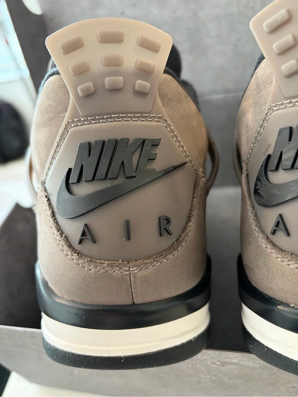 Jordan suede upper
